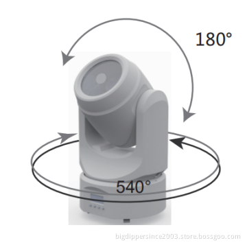 Moving Head Light KTV Bar Stage Show Full Color Animation Laser LS3000RGB laser light